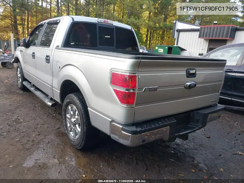1FTFW1CF9DFC17905 2013 Ford F-150 Xlt