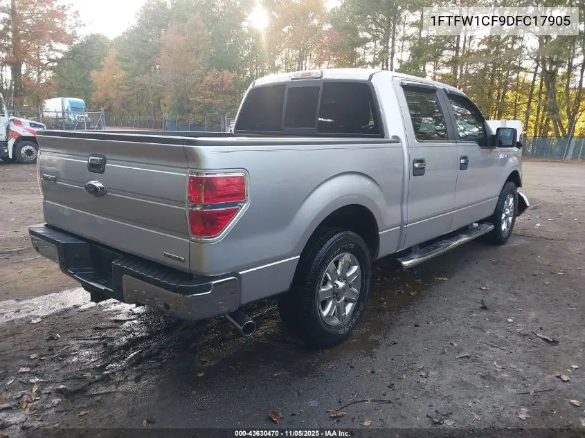 1FTFW1CF9DFC17905 2013 Ford F-150 Xlt