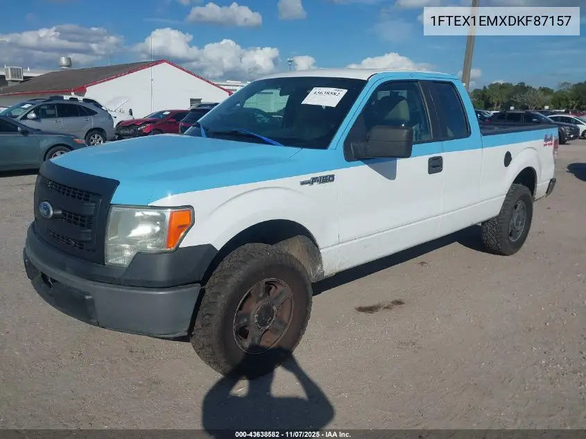 1FTEX1EMXDKF87157 2013 Ford F-150 Xl