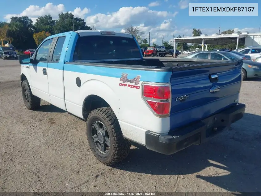 1FTEX1EMXDKF87157 2013 Ford F-150 Xl