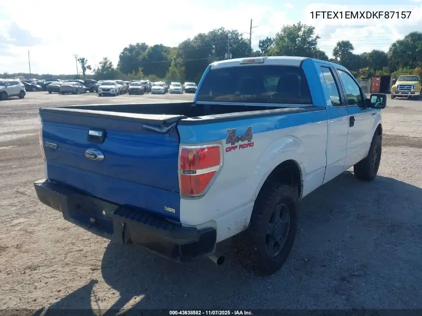 1FTEX1EMXDKF87157 2013 Ford F-150 Xl