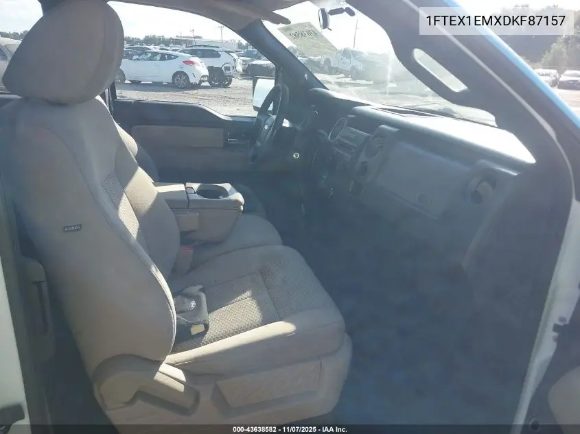 1FTEX1EMXDKF87157 2013 Ford F-150 Xl