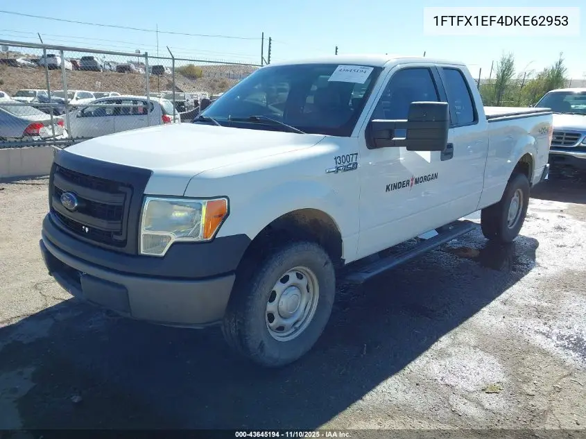 1FTFX1EF4DKE62953 2013 Ford F-150 Xl