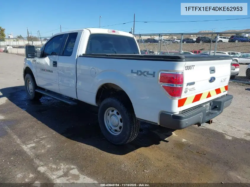 1FTFX1EF4DKE62953 2013 Ford F-150 Xl