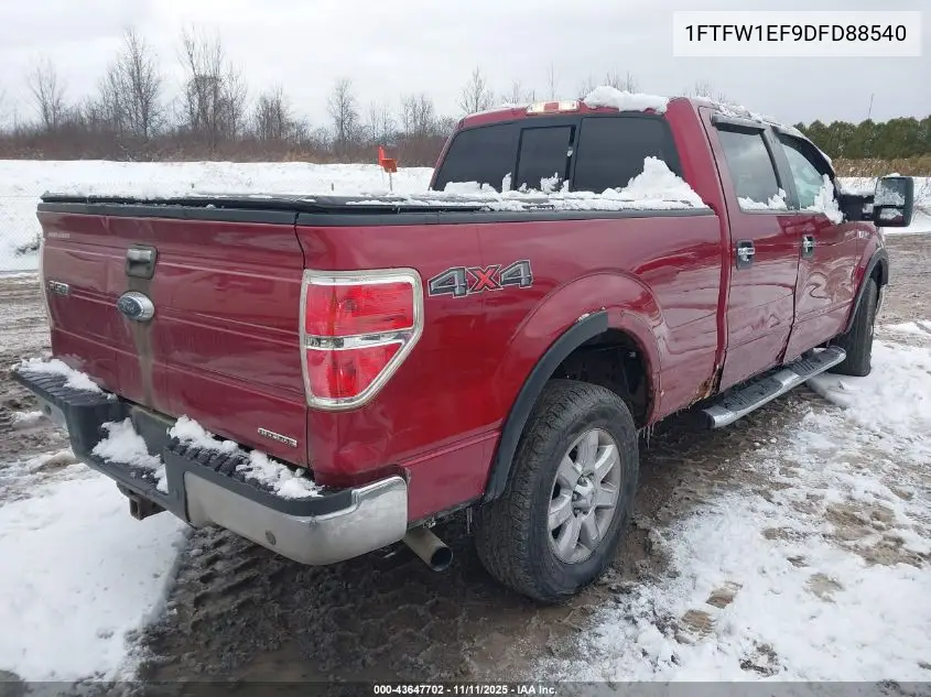 1FTFW1EF9DFD88540 2013 Ford F-150 Xlt