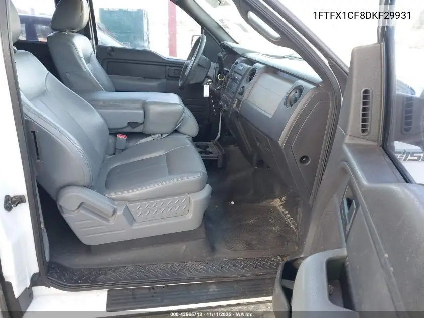 1FTFX1CF8DKF29931 2013 Ford F-150 Xl