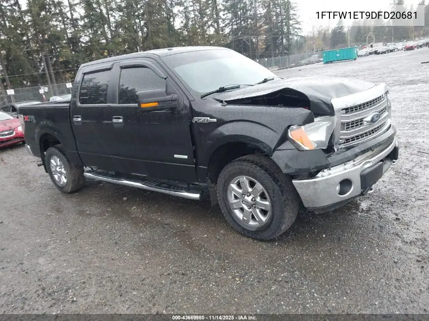 1FTFW1ET9DFD20681 2013 Ford F-150 Xlt