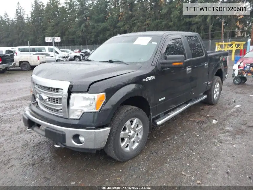 1FTFW1ET9DFD20681 2013 Ford F-150 Xlt