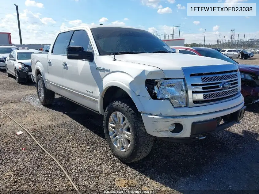 1FTFW1ETXDFD23038 2013 Ford F-150 Platinum