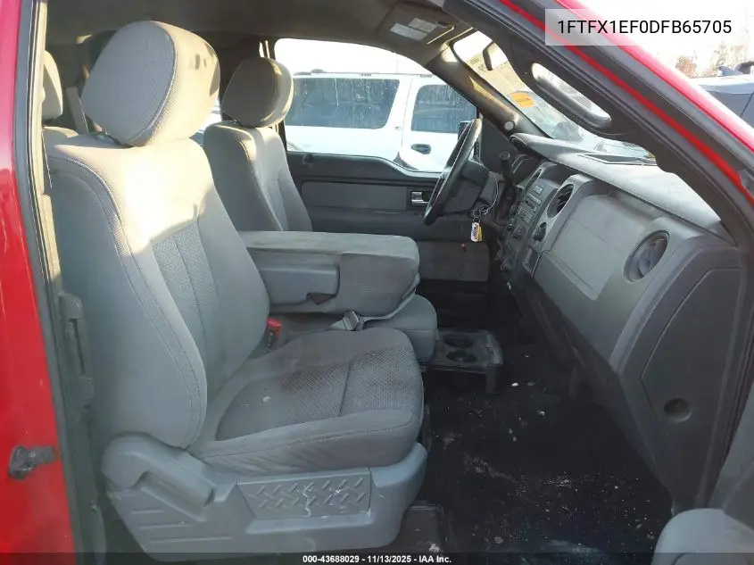 1FTFX1EF0DFB65705 2013 Ford F-150 Stx