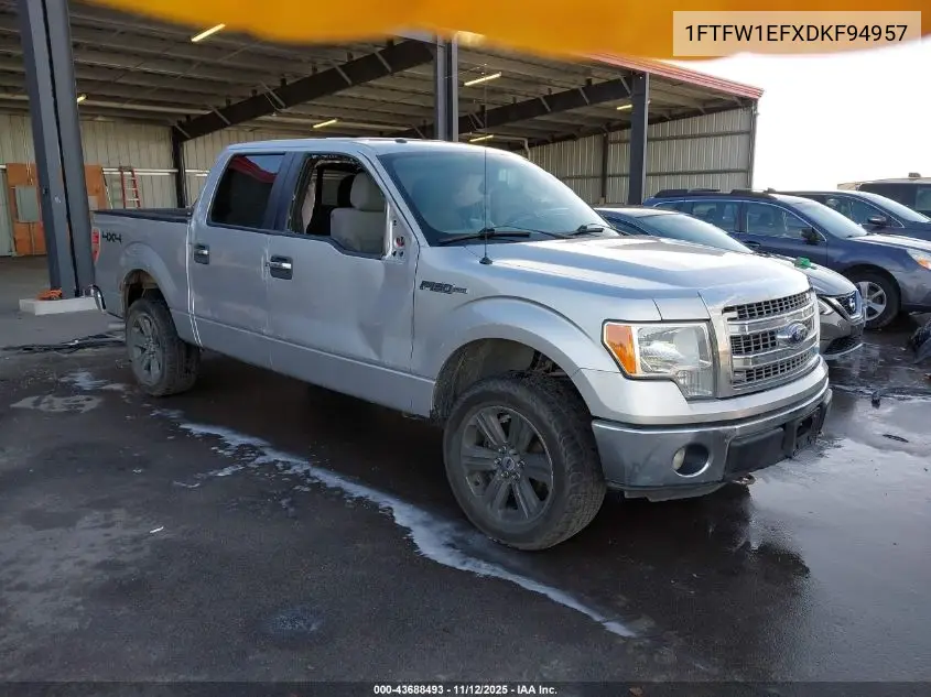 1FTFW1EFXDKF94957 2013 Ford F-150 Xlt