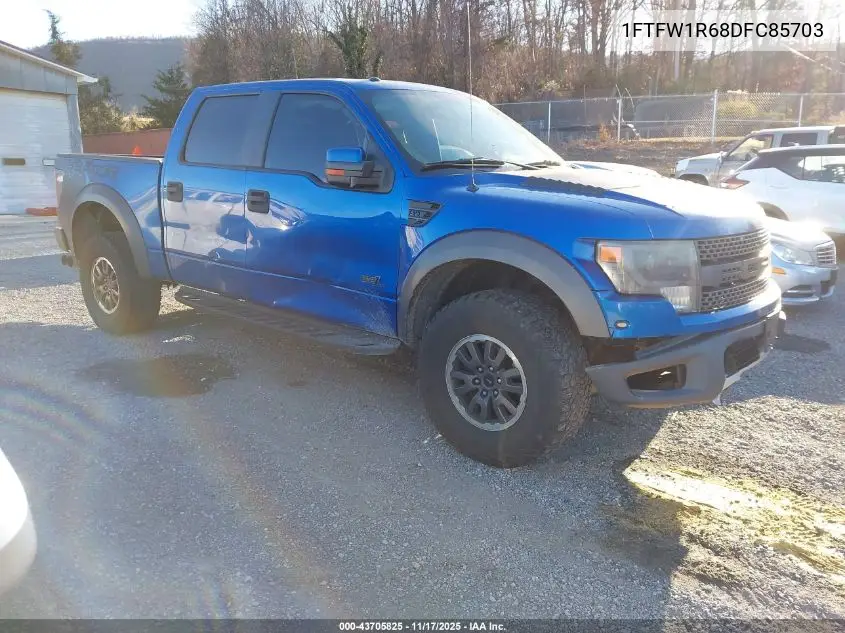 1FTFW1R68DFC85703 2013 Ford F-150 Svt Raptor