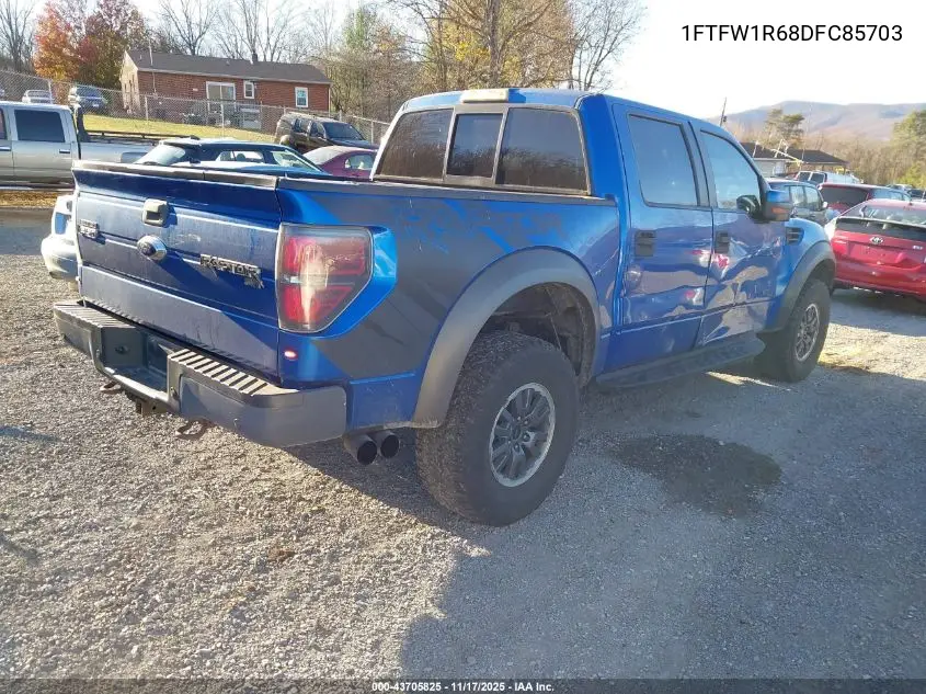 1FTFW1R68DFC85703 2013 Ford F-150 Svt Raptor