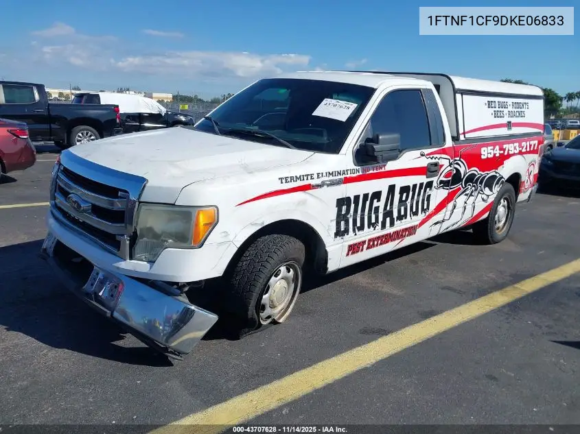 1FTNF1CF9DKE06833 2013 Ford F-150 Xl
