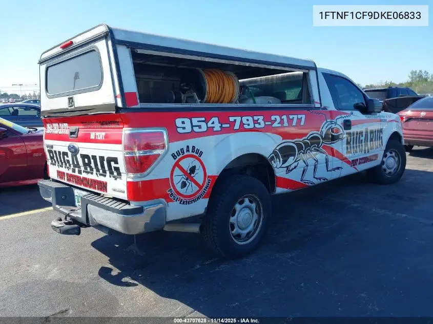1FTNF1CF9DKE06833 2013 Ford F-150 Xl