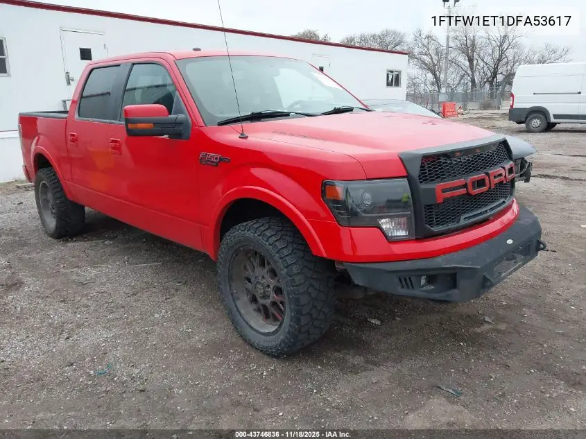 1FTFW1ET1DFA53617 2013 Ford F-150 Fx4