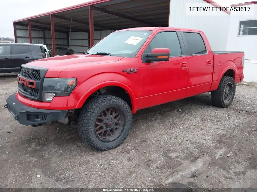 1FTFW1ET1DFA53617 2013 Ford F-150 Fx4