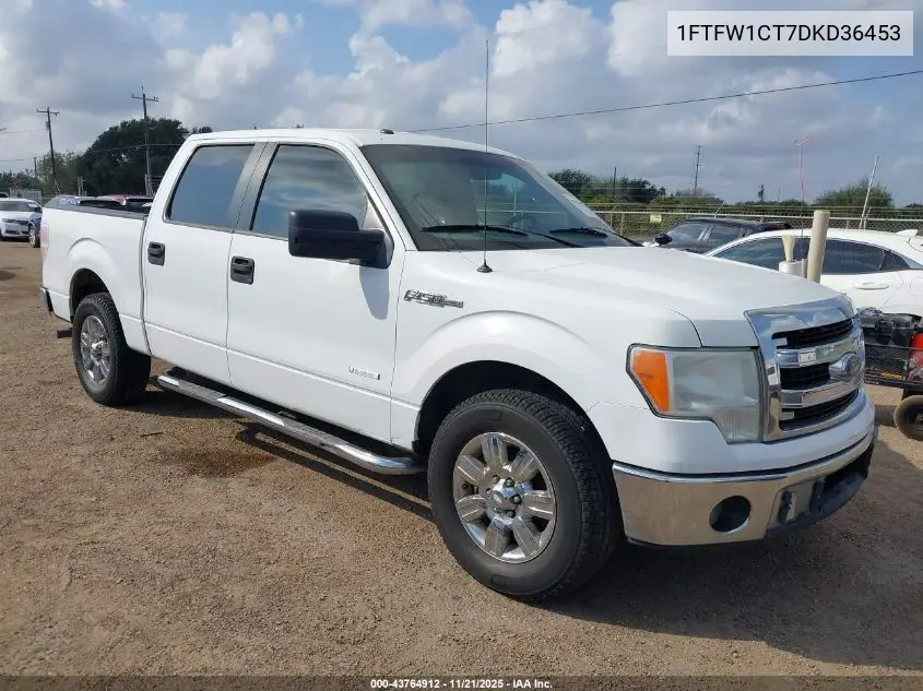1FTFW1CT7DKD36453 2013 Ford F-150 Xlt