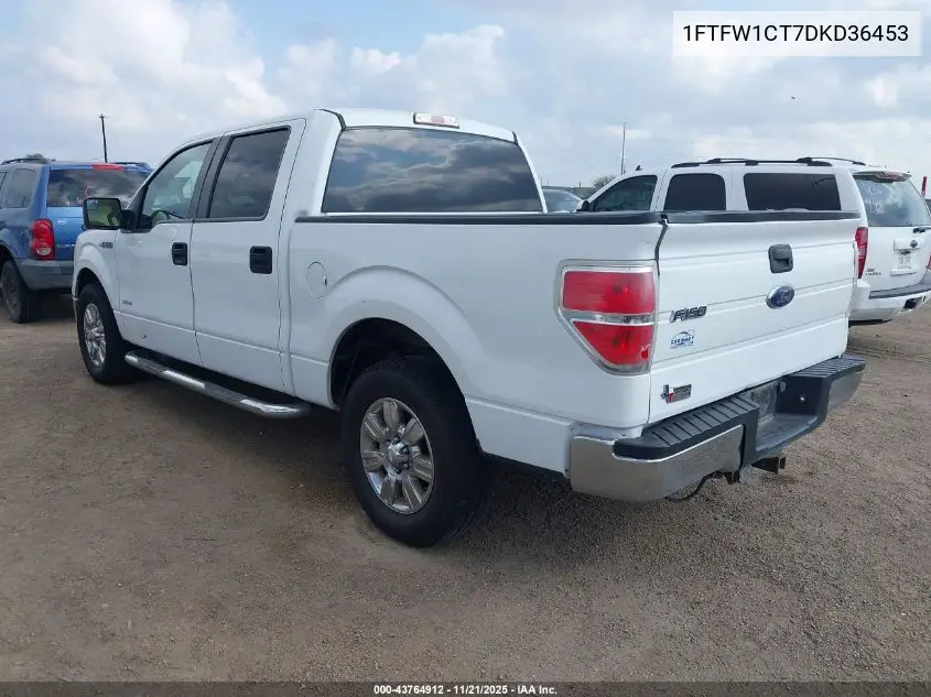 1FTFW1CT7DKD36453 2013 Ford F-150 Xlt