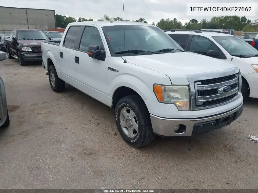 1FTFW1CF4DKF27662 2013 Ford F-150 Xlt