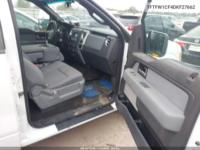 1FTFW1CF4DKF27662 2013 Ford F-150 Xlt