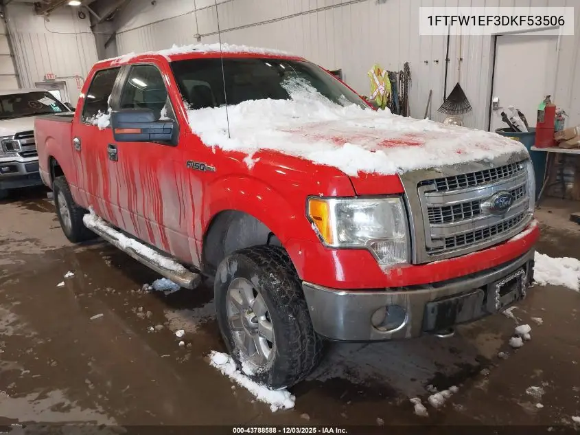 1FTFW1EF3DKF53506 2013 Ford F-150 Xlt