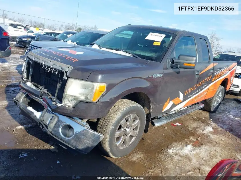 1FTFX1EF9DKD52366 2013 Ford F-150 Xlt