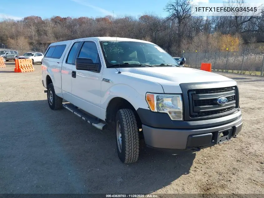 1FTFX1EF6DKG34545 2013 Ford F-150 Xl