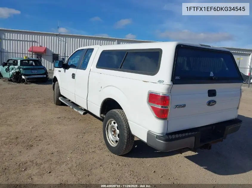 1FTFX1EF6DKG34545 2013 Ford F-150 Xl