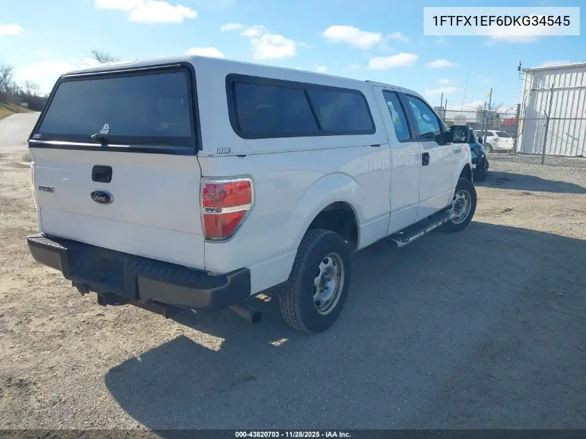 1FTFX1EF6DKG34545 2013 Ford F-150 Xl