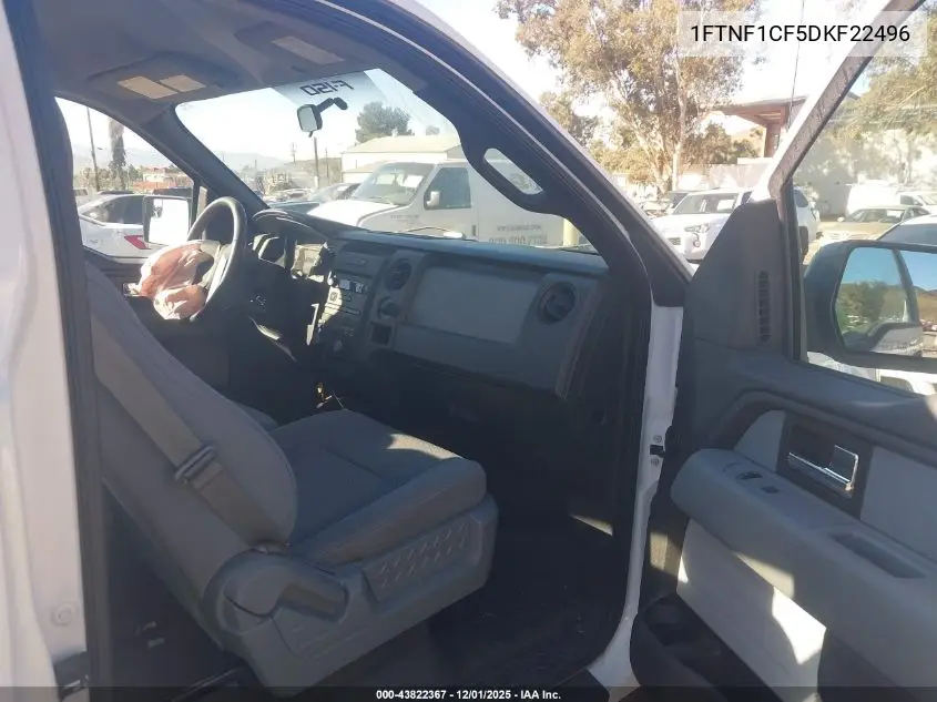 1FTNF1CF5DKF22496 2013 Ford F-150 Xl