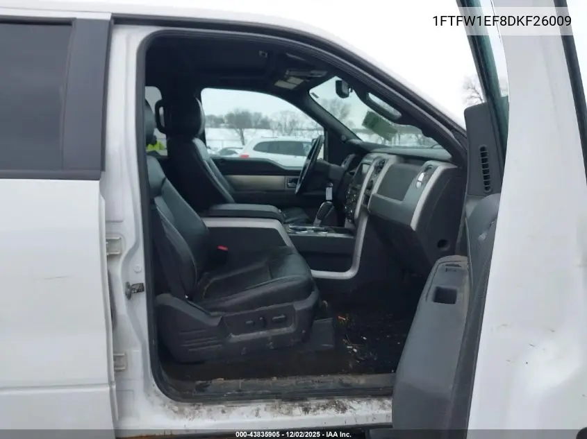 1FTFW1EF8DKF26009 2013 Ford F-150 Fx4