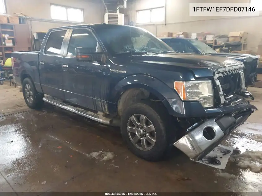 1FTFW1EF7DFD07146 2013 Ford F-150 Xlt