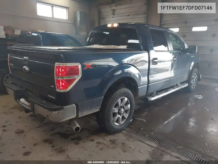 1FTFW1EF7DFD07146 2013 Ford F-150 Xlt