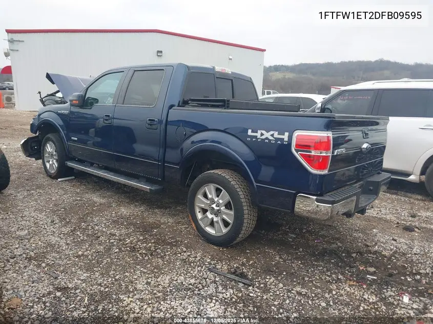 1FTFW1ET2DFB09595 2013 Ford F-150 Lariat