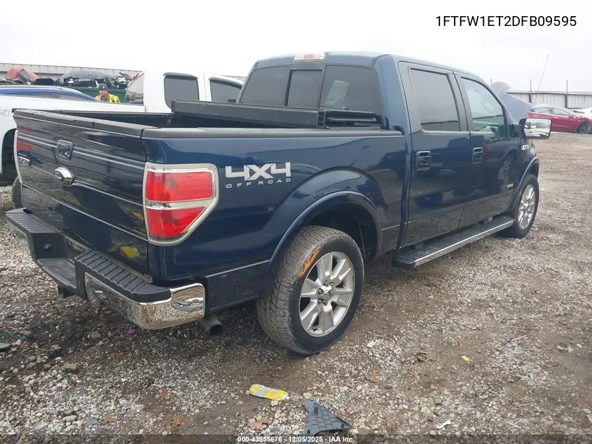 1FTFW1ET2DFB09595 2013 Ford F-150 Lariat