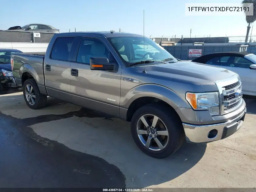 1FTFW1CTXDFC72191 2013 Ford F-150 Xlt
