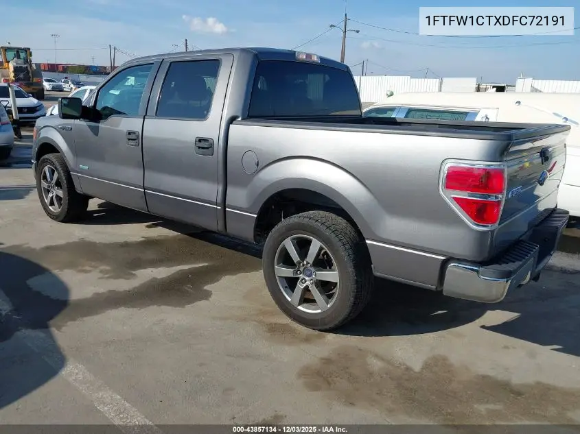1FTFW1CTXDFC72191 2013 Ford F-150 Xlt