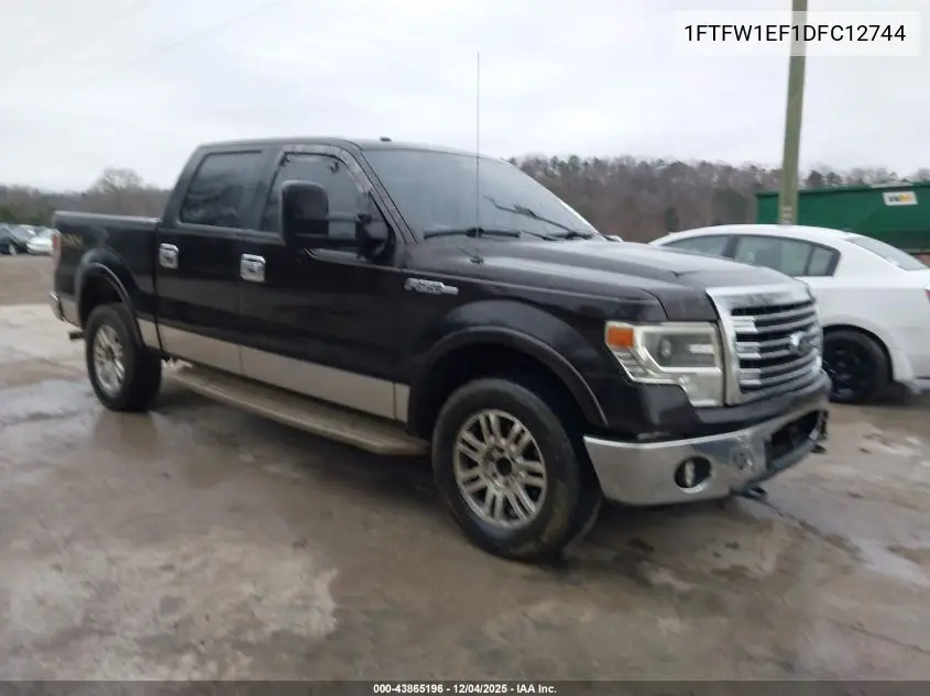 1FTFW1EF1DFC12744 2013 Ford F-150 Lariat