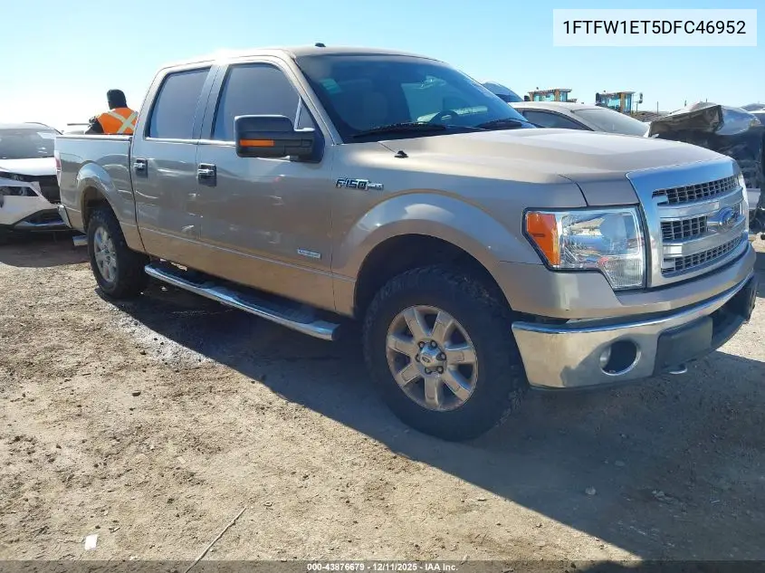 1FTFW1ET5DFC46952 2013 Ford F-150 Xlt