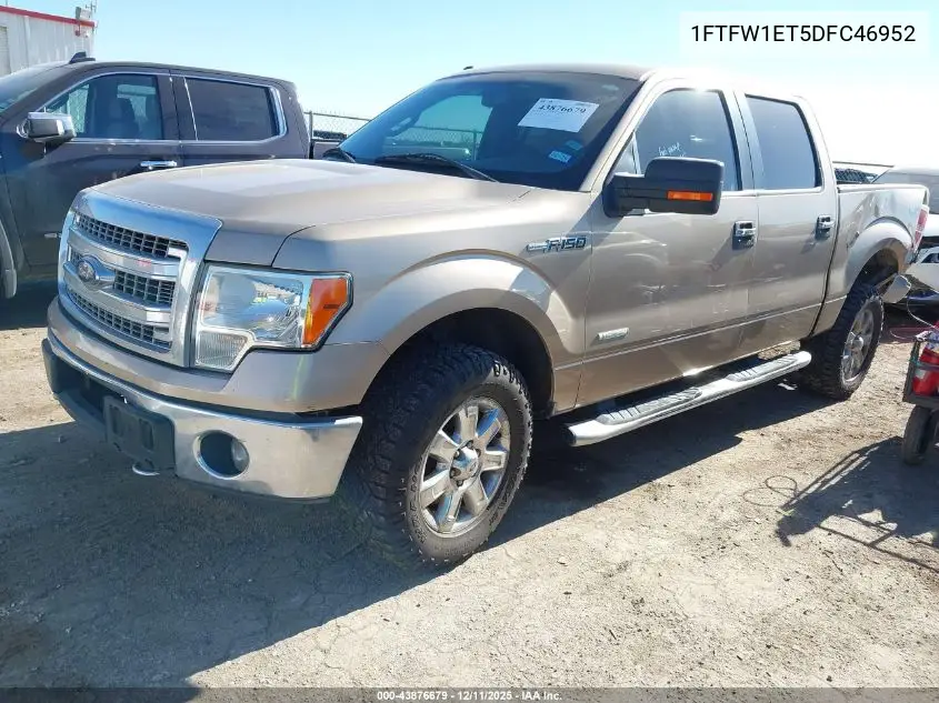 1FTFW1ET5DFC46952 2013 Ford F-150 Xlt