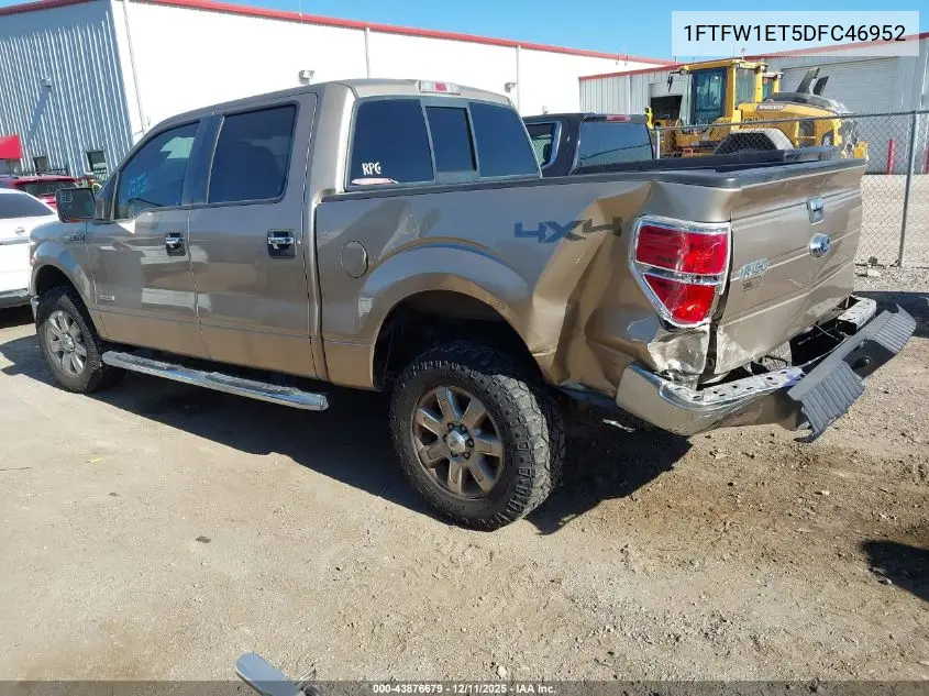 1FTFW1ET5DFC46952 2013 Ford F-150 Xlt