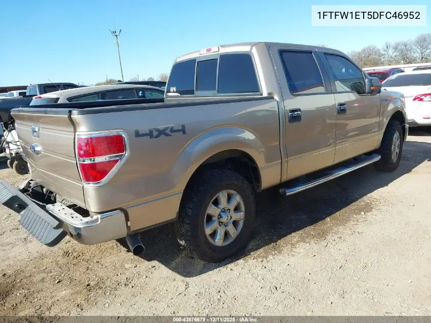 1FTFW1ET5DFC46952 2013 Ford F-150 Xlt