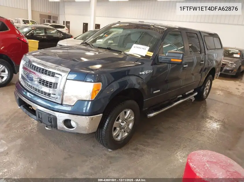 1FTFW1ET4DFA62876 2013 Ford F-150 Xlt