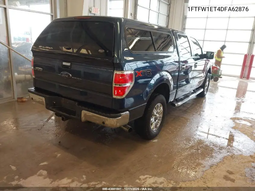 1FTFW1ET4DFA62876 2013 Ford F-150 Xlt