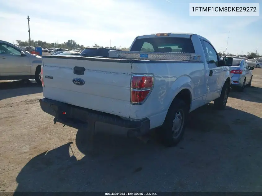 1FTMF1CM8DKE29272 2013 Ford F-150 Xl