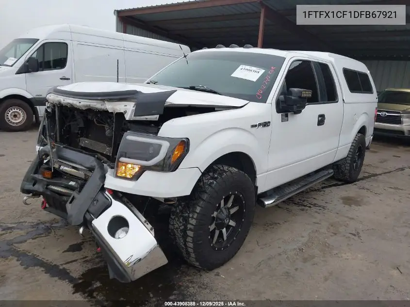 1FTFX1CF1DFB67921 2013 Ford F-150 Xlt