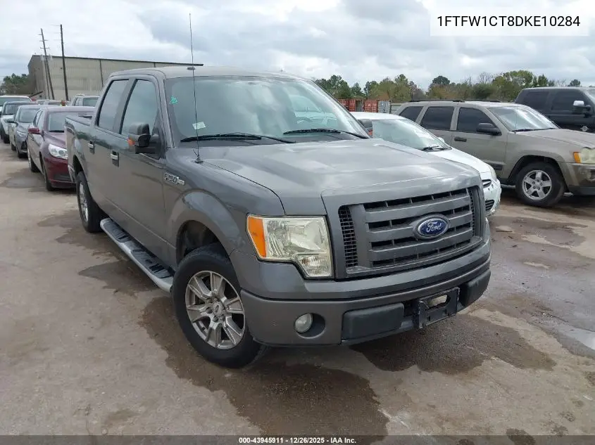 1FTFW1CT8DKE10284 2013 Ford F-150 Xlt