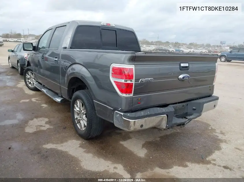 1FTFW1CT8DKE10284 2013 Ford F-150 Xlt