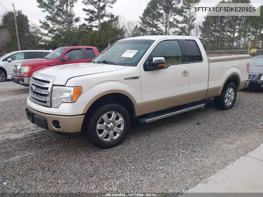 1FTFX1CF5DKE20925 2013 Ford F-150 Lariat